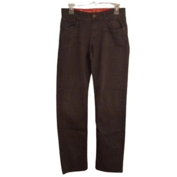 CJ Cookie Johnson Size 25 Jeans Praise Relaxed Fit Black Denim Stretch - Picture 1 of 12